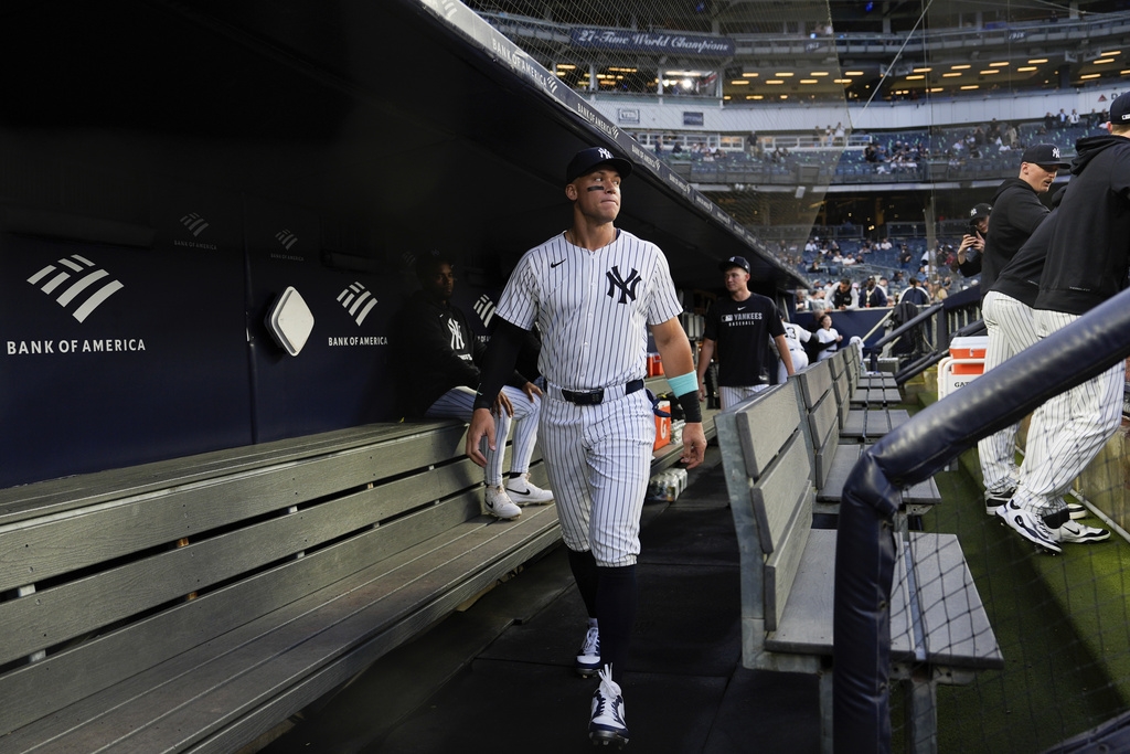 MLB(影)／洋基「法官」轟不停！將挑戰「棒球之神」貝比魯斯一紀錄