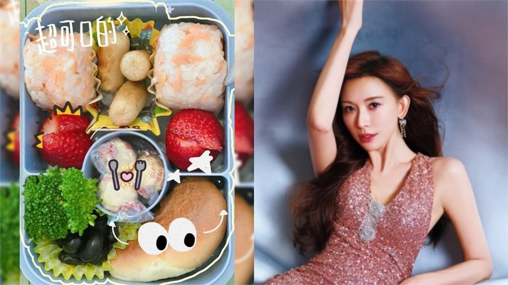 林志玲超賢慧！親手替3歲兒做「愛心便當」超精緻擺盤驚呆網：能開課了