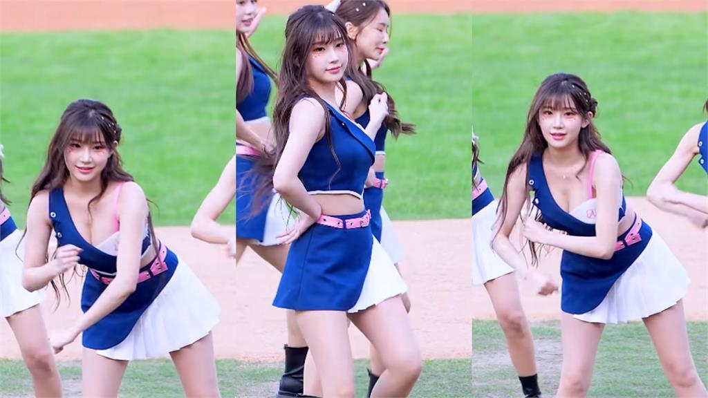 李珠珢遭暴風狂搧「真面目被吹開」差很大！彎腰上身「掃射火力」網驚：有料