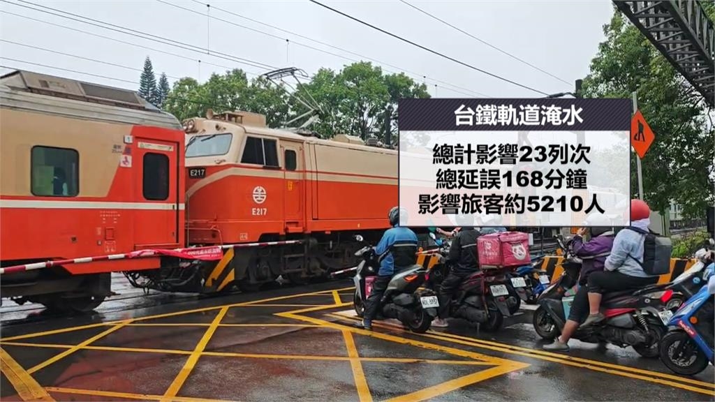 雨彈炸桃園　轎車過地下道「險滅頂」　