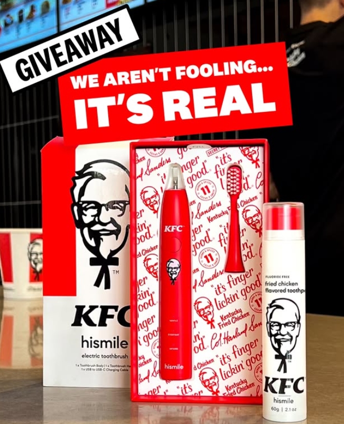 炸雞口味牙膏開賣48小時秒售罄!業者曝「滋味」:酥脆多汁又熱氣騰騰