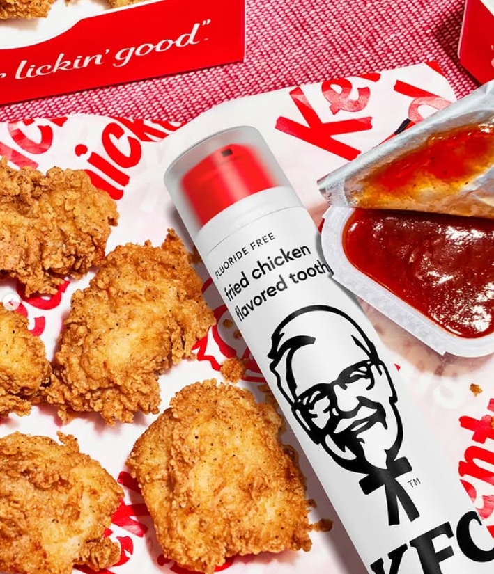 炸雞口味牙膏開賣48小時秒售罄!業者曝「滋味」:酥脆多汁又熱氣騰騰