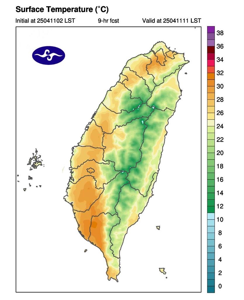 「一陣雨、一陣暖」這1日天氣驟降！鄭明典曬1圖分析：氣溫回升很快
