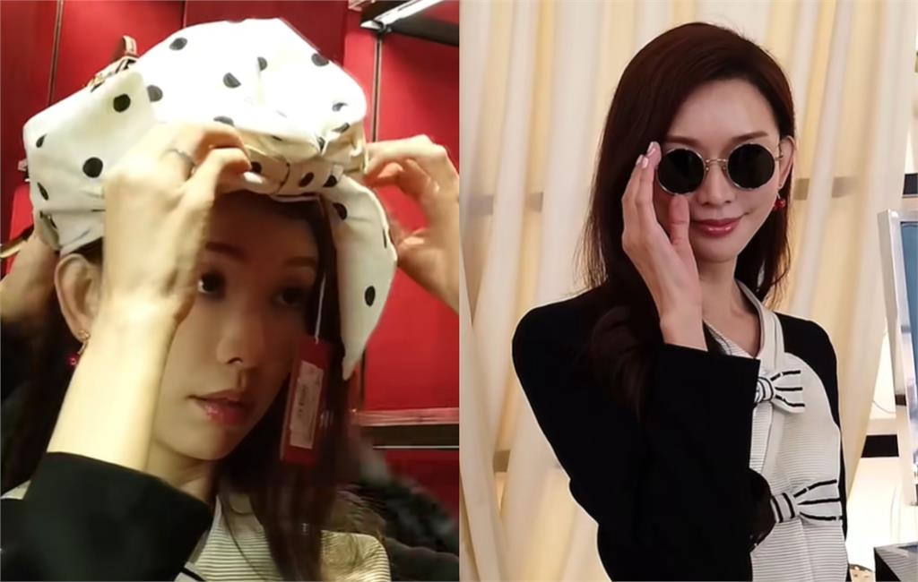 九頭身少女「頭頂巨大蝦片」竟是林志玲！「50歲反差狀態流出」網急關切