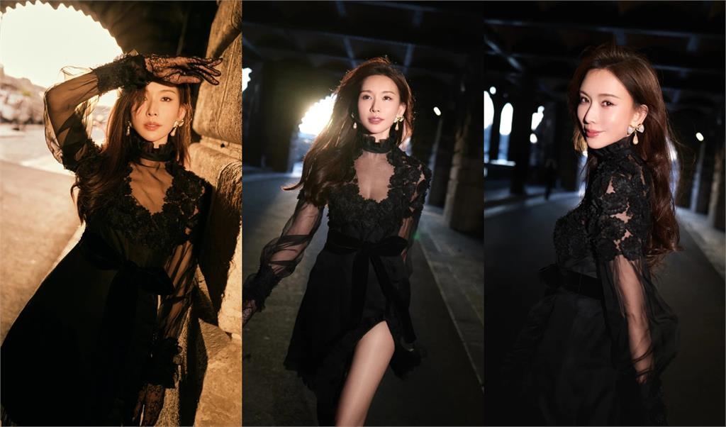 九頭身少女「頭頂巨大蝦片」竟是林志玲！「50歲反差狀態流出」網急關切