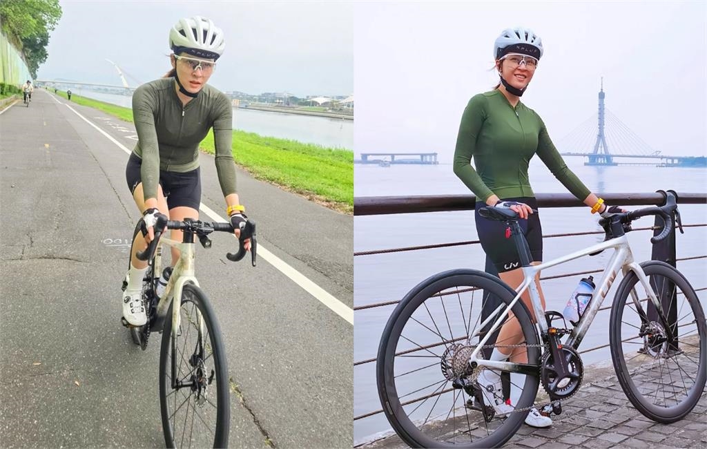 「超香辣妹」爆汗騎車竟是《好運來》蘇晏霈!「緊衣拉鍊一半卡死」網瘋:一級棒