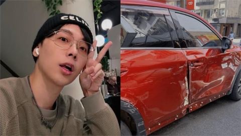 酷炫出意外「愛車全毀」！曝「載孫生媽看病」無奈揭慘況：仁至義盡