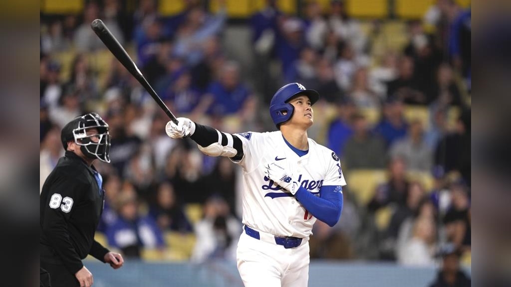 MLB(影)／大谷翔平、「自由人」接連開轟！道奇首局灌進7分大局