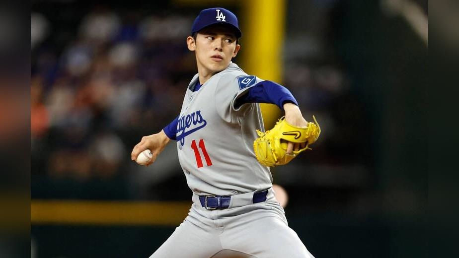 MLB(影)／大聯盟生涯首度優質先發！道奇佐佐木朗希好投仍吞敗仗