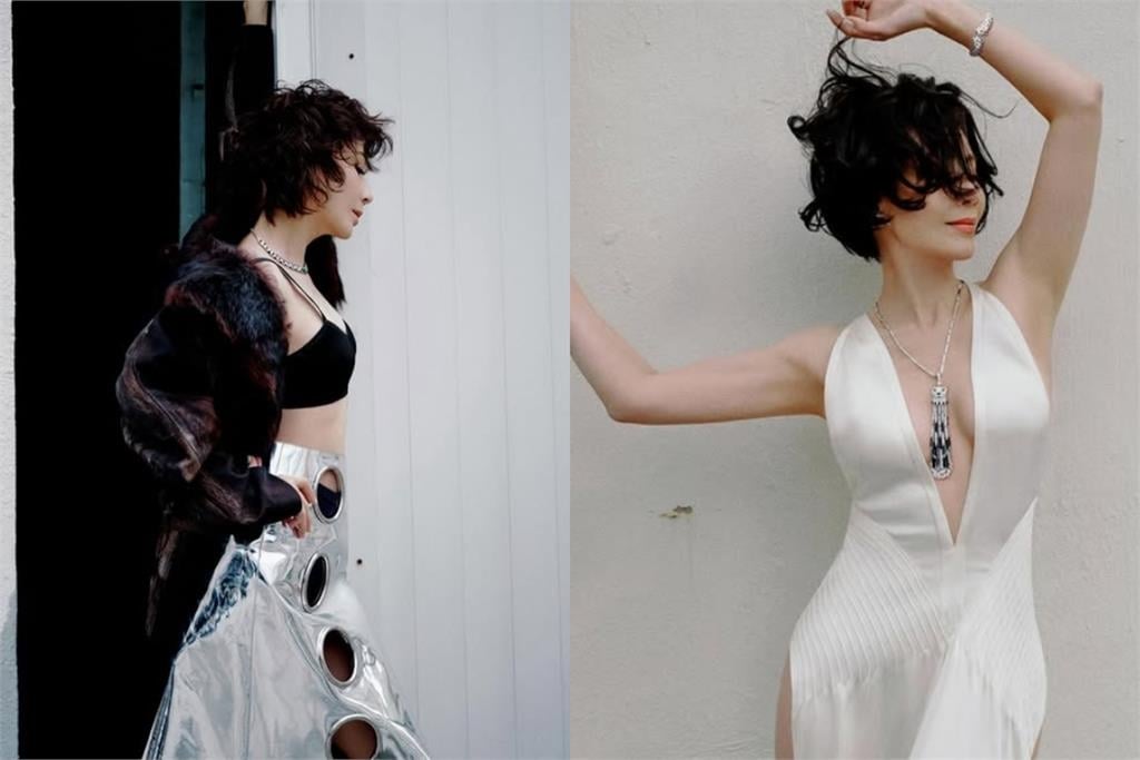 劉嘉玲「新造型」開6洞耍性感!「腰肉全炸出」網吐槽:肚大屁股平