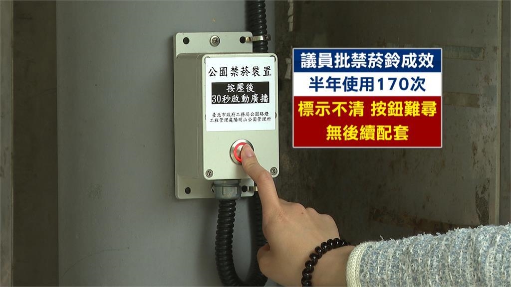 按完30秒可跑！台北市公園首設「禁菸鈴」　議員諷：羞恥鈴