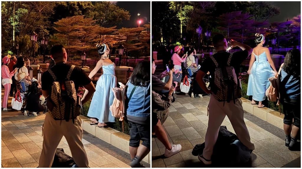 台灣網美遊迪士尼！疑穿公主裝「打強光拍照」惹怒全場：還以為是中國人