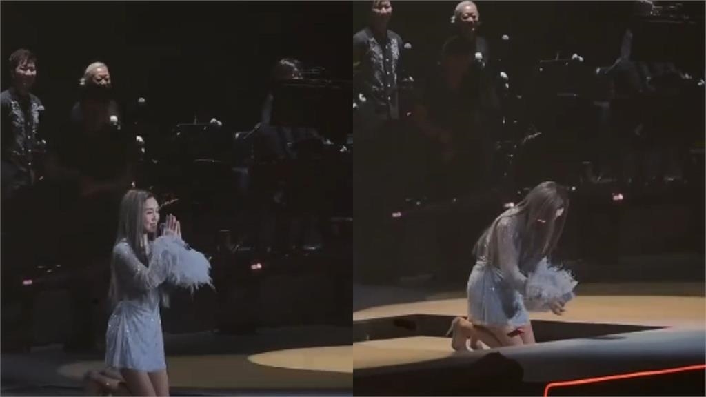 范瑋琪中國開唱突「雙手合十行跪拜禮」！苦苓開酸：沒想到「跪舔」是動詞