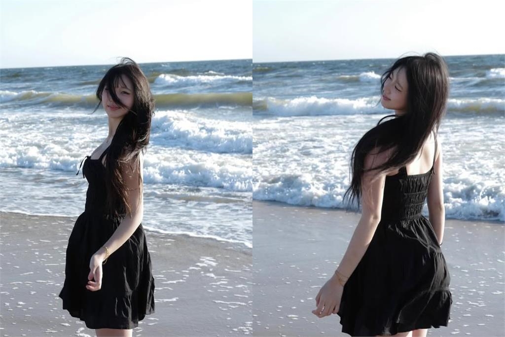 小S大女兒Elly海邊大解放「洩出邪惡視角」!連梧桐妹都驚呆喊這4字