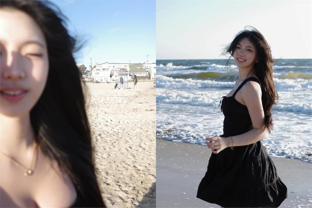 小S大女兒Elly海邊大解放「洩出邪惡視角」!連梧桐妹都驚呆喊這4字