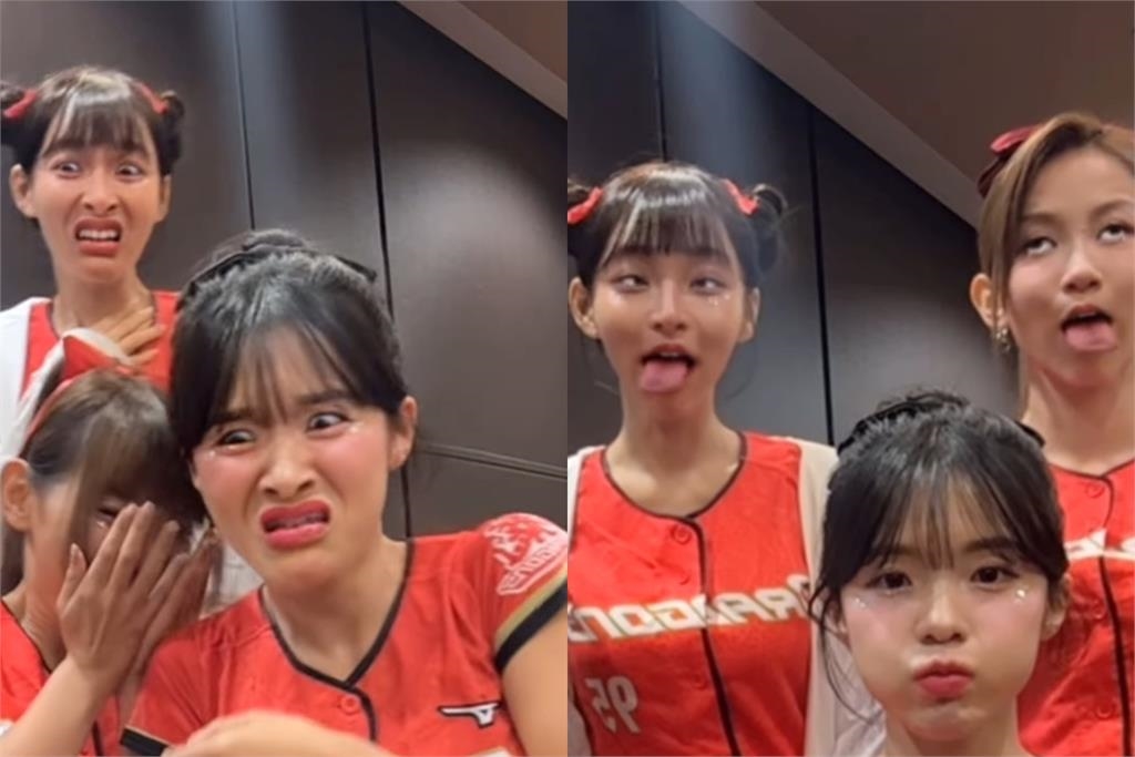 李多慧嗨玩特效秒變「崩壞鬼臉」!隊長小映「狂吐1物」網笑翻:有噴泉