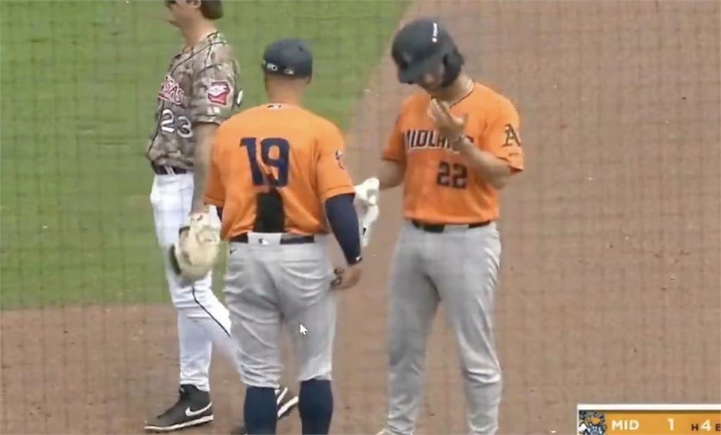 MiLB／「台灣鐵捕」林家正遭球吻後再被撞飛！左手二度傷提前退場