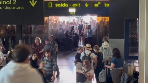 西葡大停電！　里斯本機場大亂　民視記者現場直擊