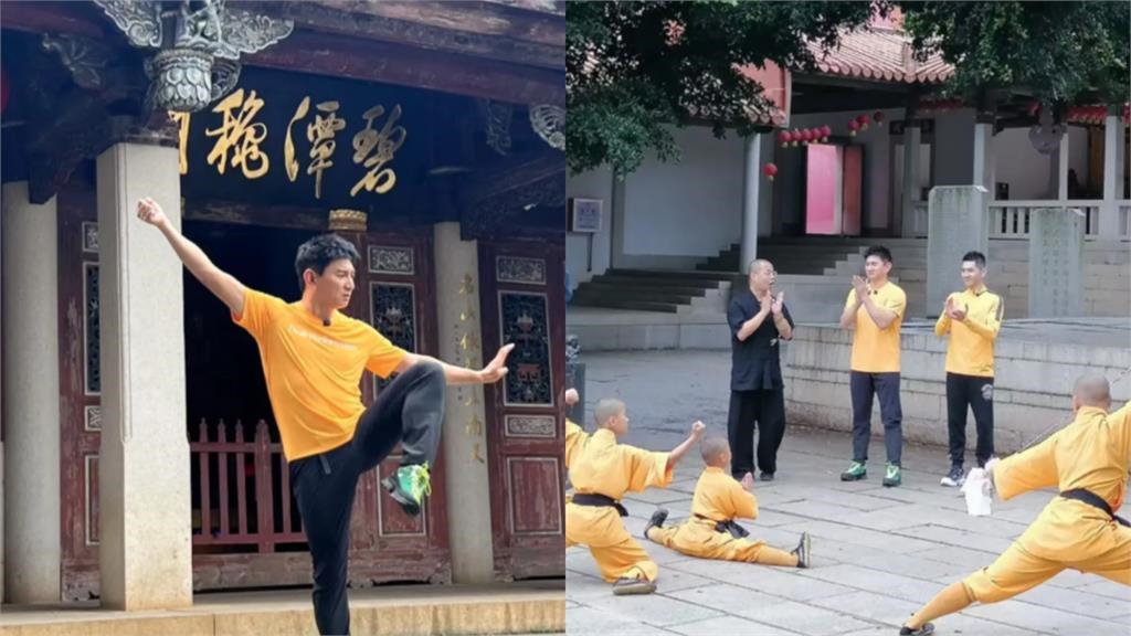 中國少林寺武僧「低調現身」竟是吳奇隆！離台近況震撼流出…網驚：出家了