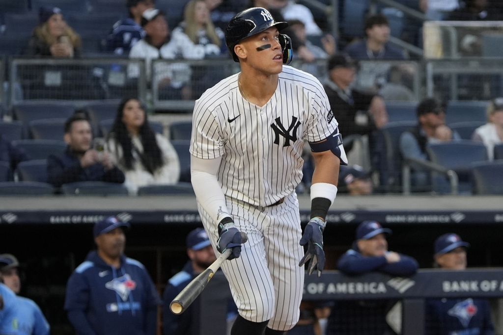 MLB(影)／紐約雙雄分獲4月份MVP！法官賈吉第10度入選　追平前輩A-Rod