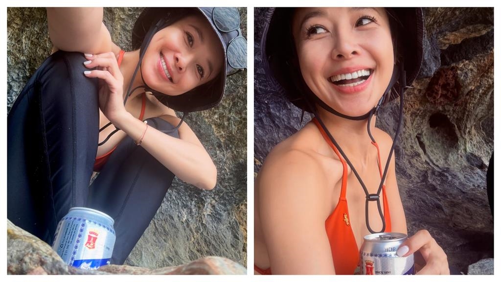 吳婉君海島曬辣照宣告「滿血復活」！療癒笑容+濕髮比基尼網友全暴動