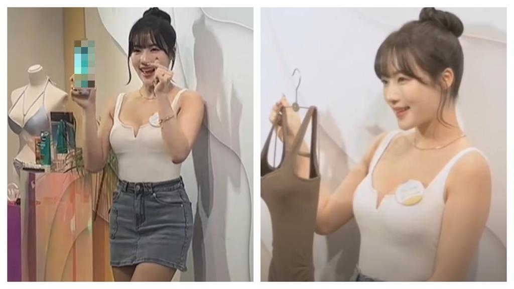 韓啦啦隊女神Mingo辣秀深V白皙肌！親揭韓妞養膚「3密技」