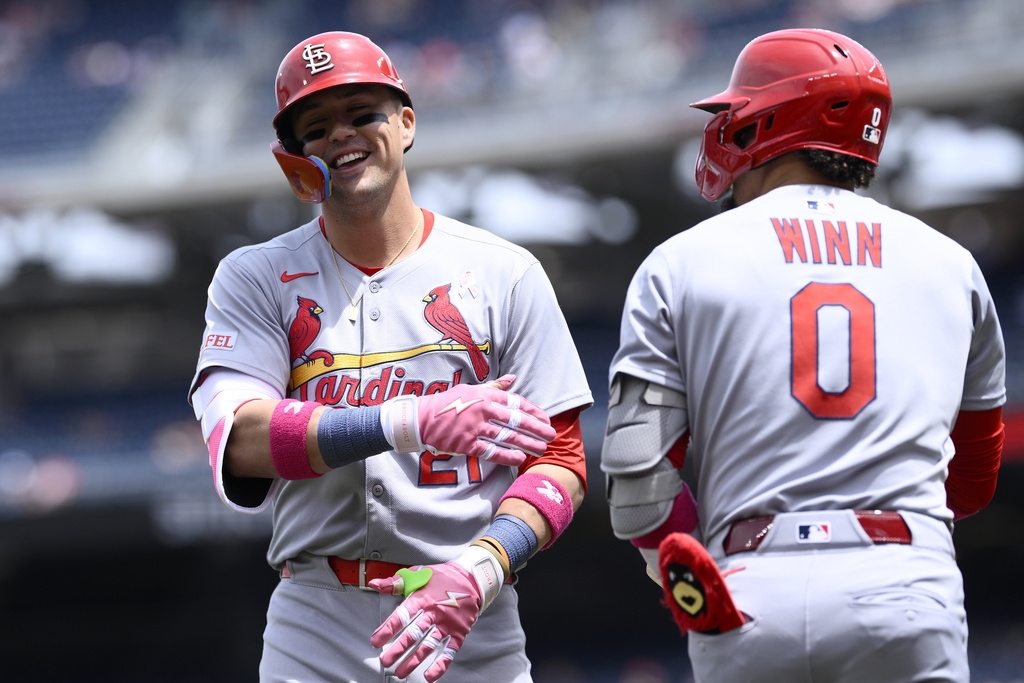 MLB(影)／大谷翔平經典賽隊友努特巴爾首局開轟！紅雀8連勝追平道奇和雙城