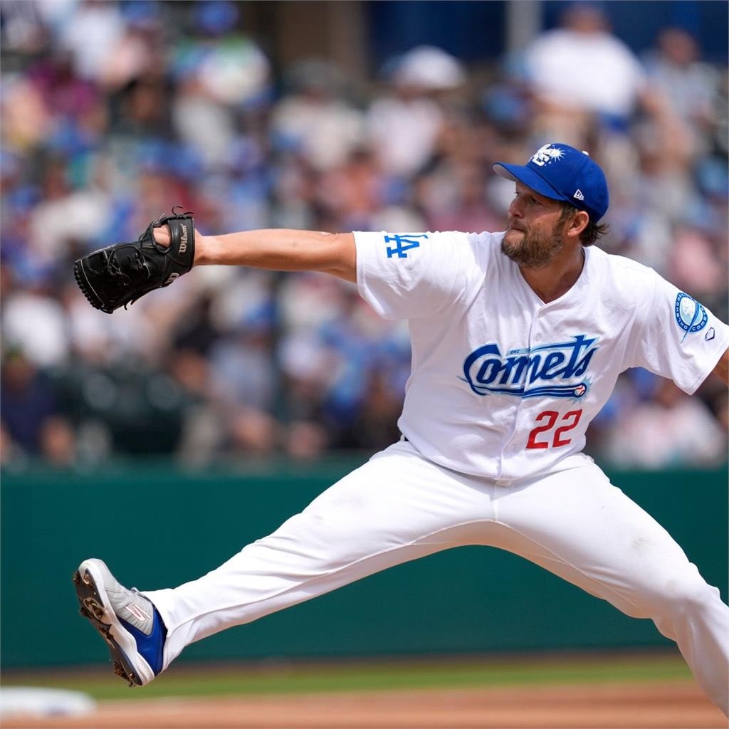 MLB(影)/道奇賽揚強投柯蕭即將歸隊!小聯盟復健賽出賽5場防禦率2.57