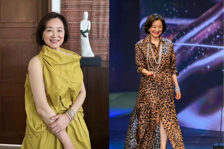 70歲林青霞黃衣長裙現況曝光?凌晨5點回留言親揭雕像背後大師