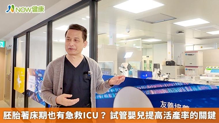 胚胎著床期也有急救ICU？ 試管嬰兒提高活產率的關鍵