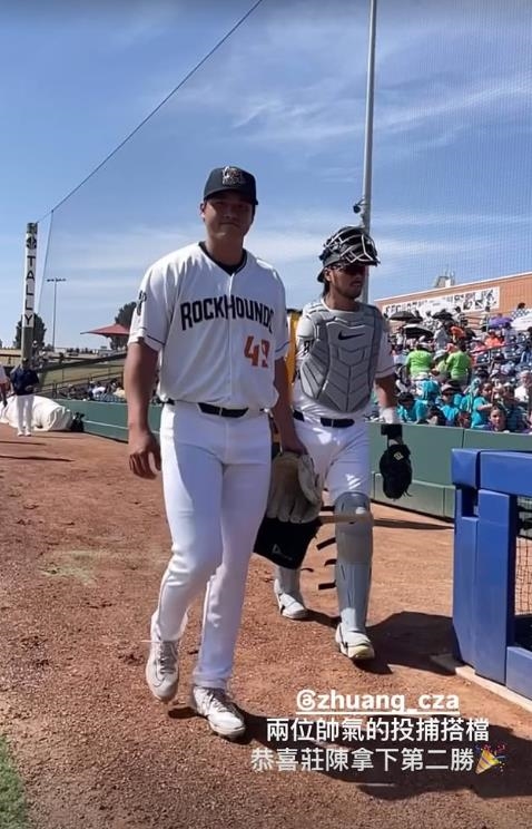 MiLB(影)/30秒看完李灝宇全能跑打守!旅美3帥同日敲安、莊陳仲敖2勝入袋