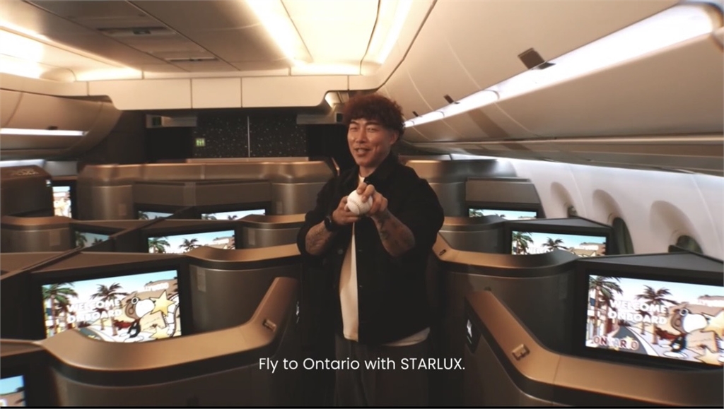 星宇航空加州安大略6月2日開航倒數計時!「不死鳥」郭泓志擔任航線宣傳大使
