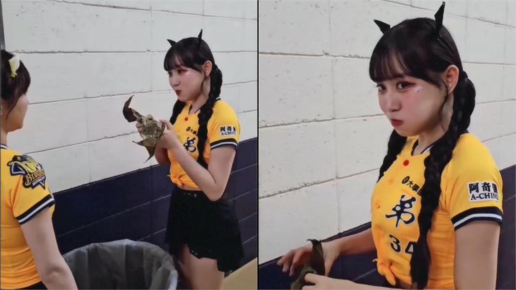 邊荷律被逮到了!他洩「球場垃圾桶旁偷吃」畫面 親曝原因網直呼:融化了