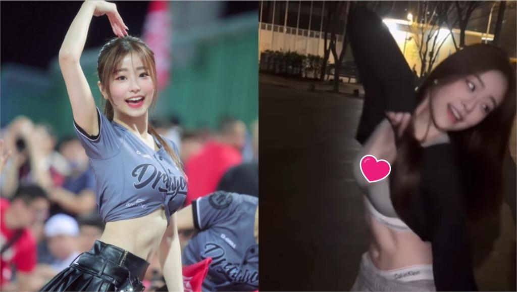 小龍女街頭「大露CK」狂扭水蛇腰！南韓網友也凍未條喊：想去台灣了