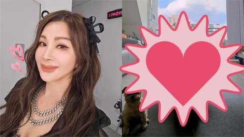 包頭辣妹「大V伸展」下盤全開!起身竟是「68歲陳美鳳」全網看呆 :好軟