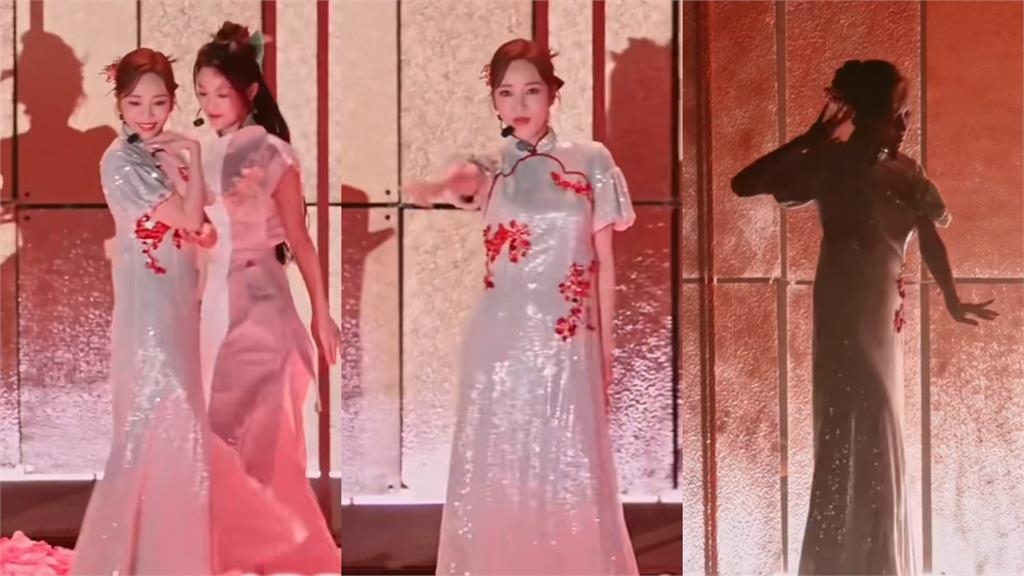 侯佩岑「0腰身旗袍」轉身炸真實起伏！扭腰熱舞翻車遭中網吐槽：像我外婆