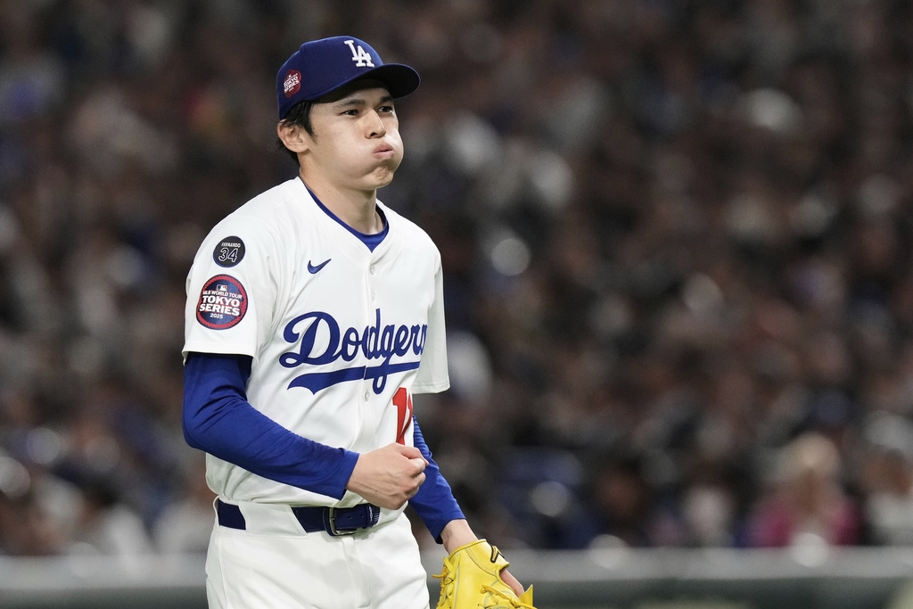 MLB/佐佐木朗希右肩出狀況歸期不定!道奇先發投手群拉警報