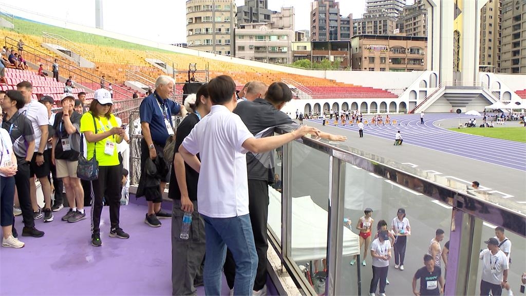 世壯運板橋體育場田徑開賽　IMGA總會長親臨助陣