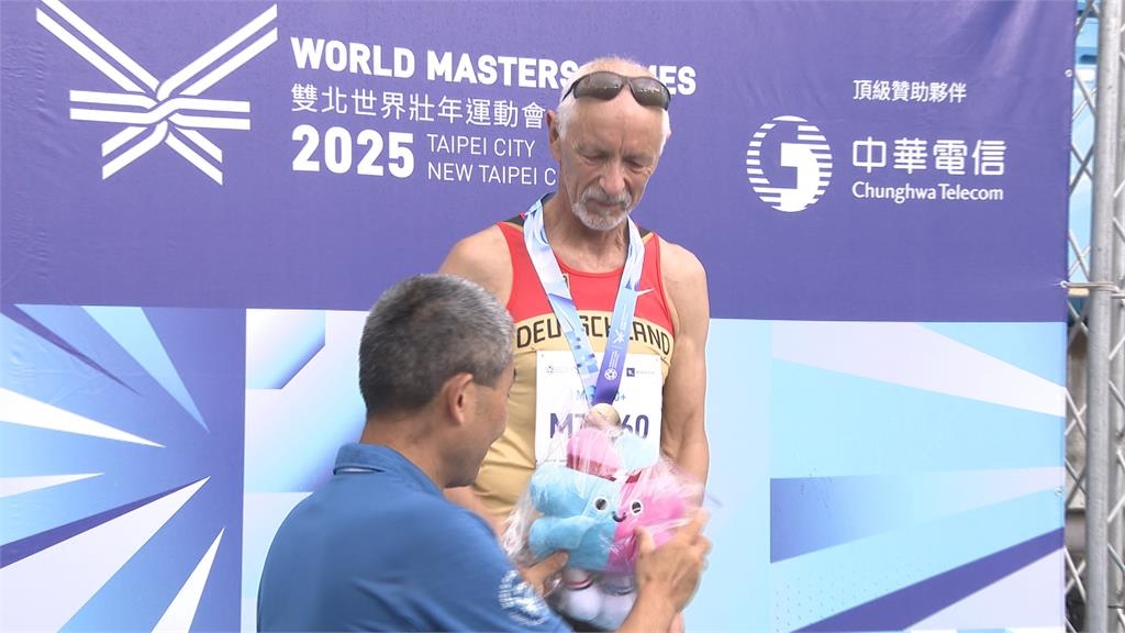世壯運短跑昆凌爺爺「1金1銀」已入袋　大雨澆不熄選手熱情