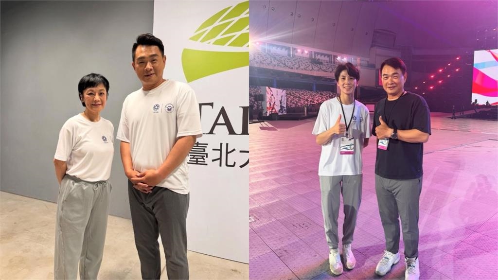 世壯運／棒壇、科技業2大神獸跨界同框！彭政閔、黃仁勳「史詩級合照」曝