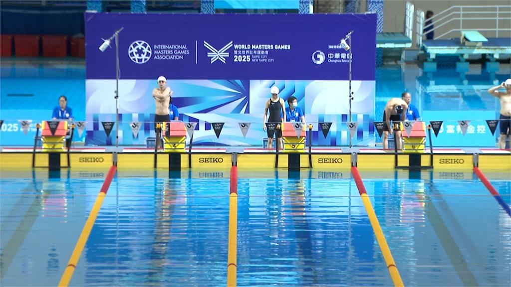 世壯運游泳賽事亮點！　警花謝伯韶奪銀牌、九旬陳彥地摘２金