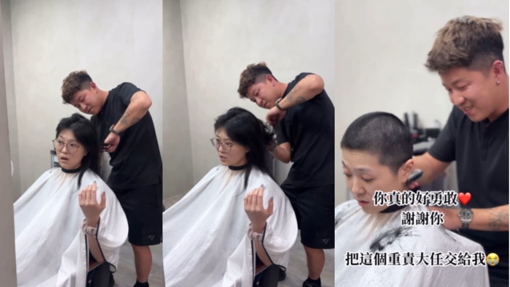 曹雅雯突「剃大平頭」曝背後原因藏洋蔥！好姐妹賴慧如喊話：一起給曹爸力量
