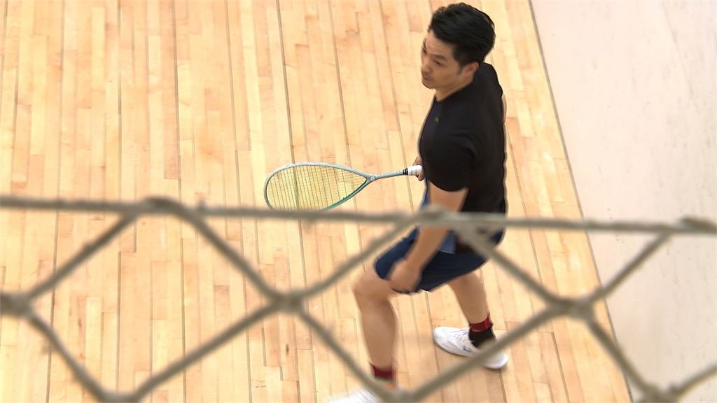 好強！　蔣萬安戰世壯運壁球　　直落三奪兩勝