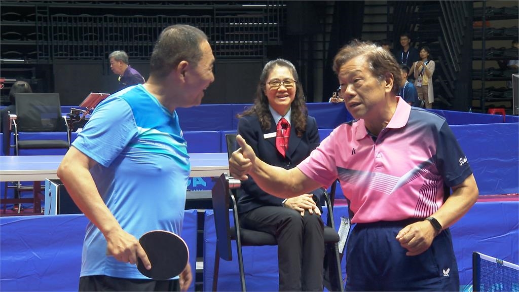 侯友宜世壯運桌球賽首秀！ 1勝2敗無緣晉級