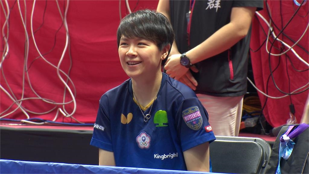 侯友宜世壯運桌球賽首秀！ 1勝2敗無緣晉級