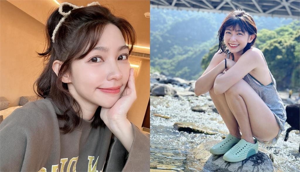 辣妹「遭海風猛吹」噴出火辣真身！竟是曾智希「趴床狠壓好料」網羞：哇哇…