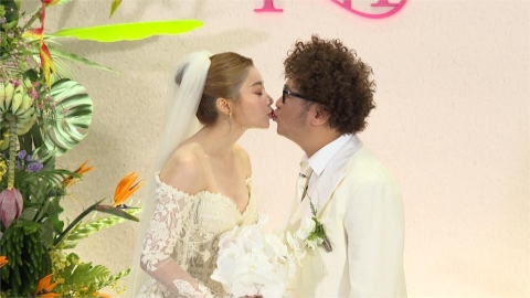 從墳墓到禮堂!納豆、依依婚宴眾星雲集 于美人送「10字箴言」全場笑翻