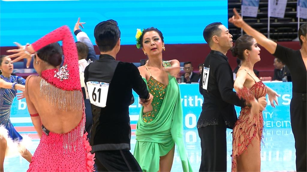 高欣欣征戰世壯運 火辣戰袍熱舞奪拉丁舞銀牌