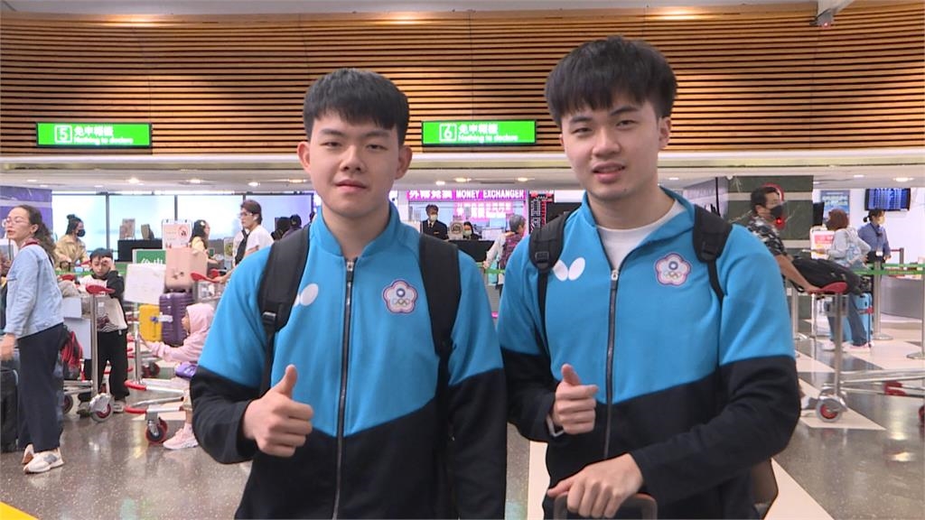 「柚香林萌」林昀儒、高承睿歸國　世錦賽男雙鍍銀　世界排名升至第4