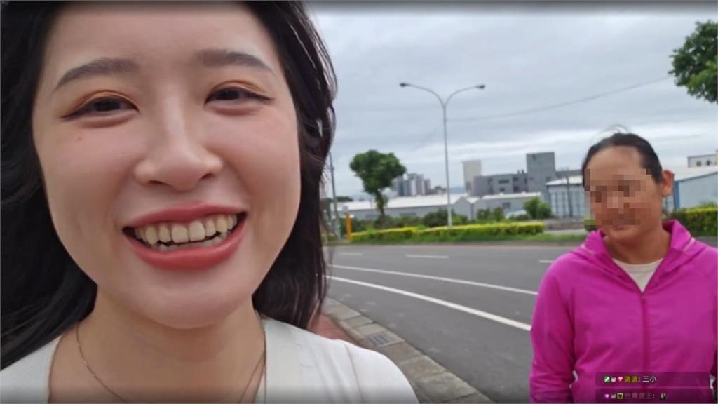 街頭直播遭誤認中國人!陌生女突衝出喊「64天安門」正妹笑翻:我台灣人啦